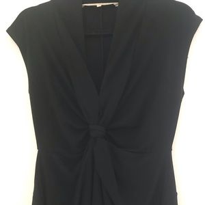 Rachel Roy V- neck black dress